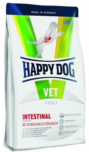 Диетический корм при острых или хронических заболеваниях ЖКТ Happy Dog VET Diet Intestinal Adult 26/13